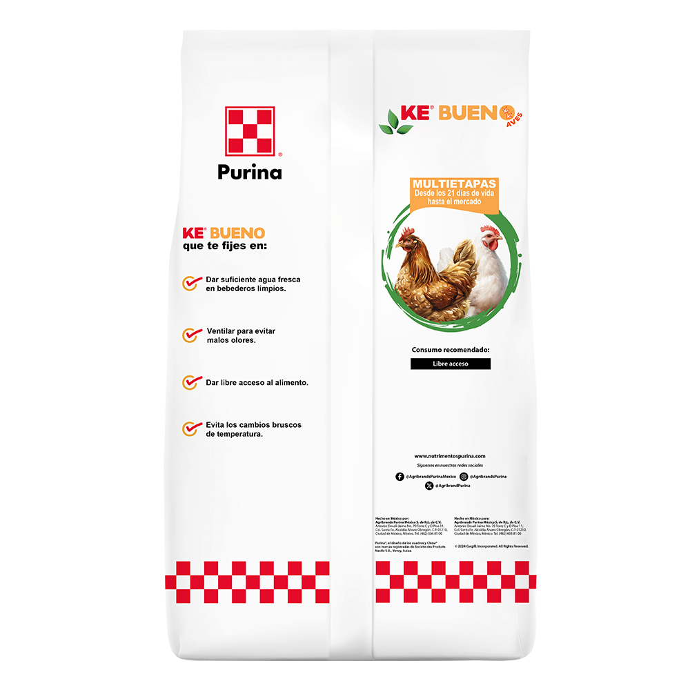 Purina Ke Bueno Aves Back - Llabana